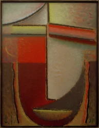 Abstrakter Kopf: Abend, 1931